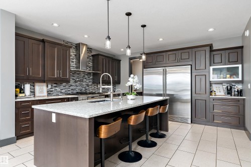 2508 59 Avenue, Rural Leduc County, AB - Indoor Photo Showing Kitchen With Upgraded Kitchen