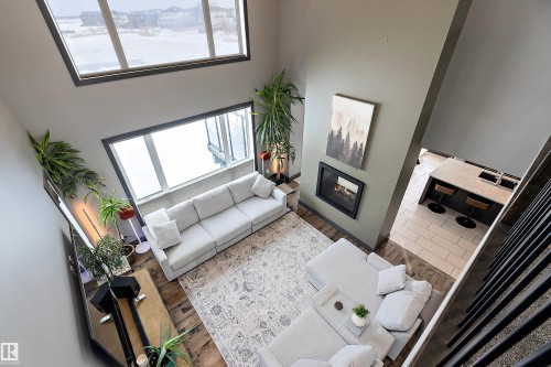 2508 59 Avenue, Rural Leduc County, AB - Indoor Photo Showing Other Room With Fireplace