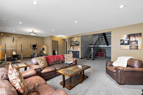 2508 59 Avenue, Rural Leduc County, AB - Indoor Photo Showing Living Room