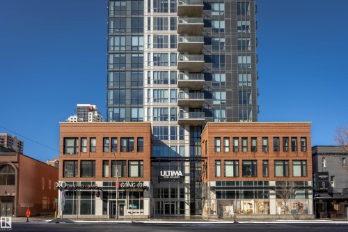 901 10238 103 Street, Edmonton, AB - Outdoor With Balcony With Facade