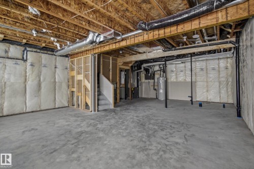 3924 Chrustawka Place, Edmonton, AB - Indoor Photo Showing Basement