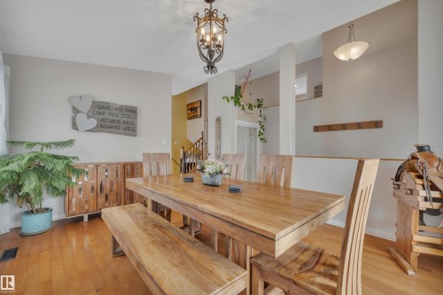 1003 49 Street, Edmonton, AB - Indoor Photo Showing Dining Room