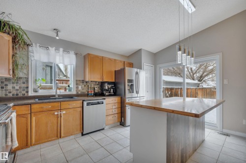 1003 49 Street, Edmonton, AB - Indoor Photo Showing Kitchen