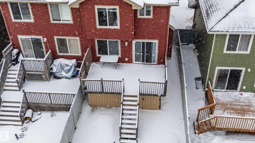 21326 61 Avenue, Edmonton, AB - Outdoor With Deck Patio Veranda With Exterior