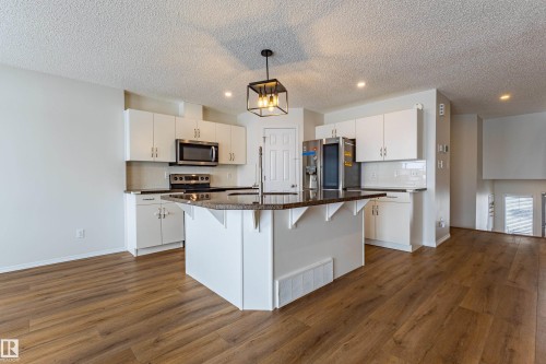 21326 61 Avenue, Edmonton, AB - Indoor Photo Showing Kitchen With Upgraded Kitchen