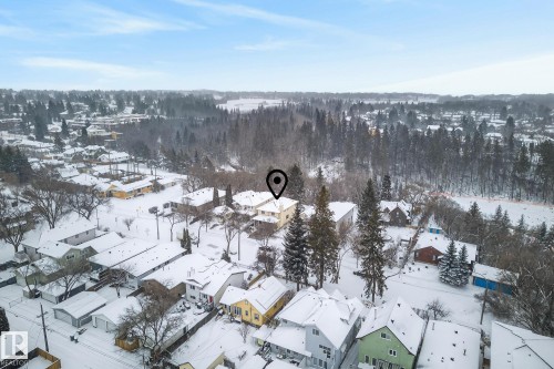 Backing onto Mill Creek Ravine - 9115 77 Avenue, Edmonton, AB - Outdoor With View