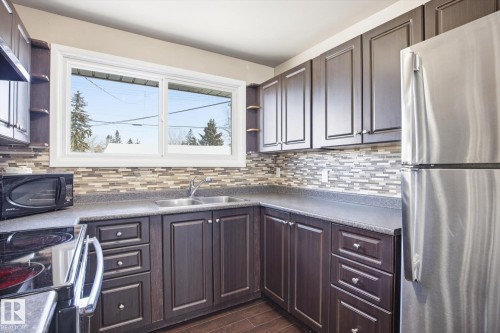 12308 134A Avenue, Edmonton, AB - Indoor Photo Showing Kitchen With Double Sink