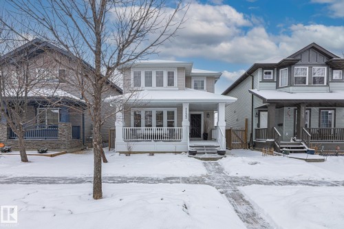 1133 35A Avenue, Edmonton, AB - Outdoor With Deck Patio Veranda With Facade