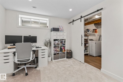 1133 35A Avenue, Edmonton, AB - Indoor Photo Showing Office