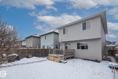 1133 35A Avenue, Edmonton, AB - Outdoor With Deck Patio Veranda With Exterior