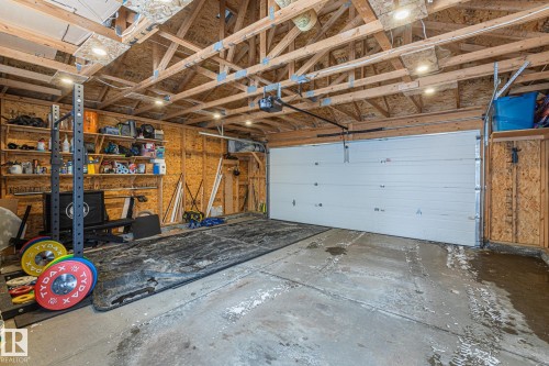 1133 35A Avenue, Edmonton, AB - Indoor Photo Showing Garage
