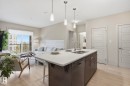 303 320 Ambleside Link Drive, Edmonton, AB  - Indoor Photo Showing Kitchen With Double Sink 