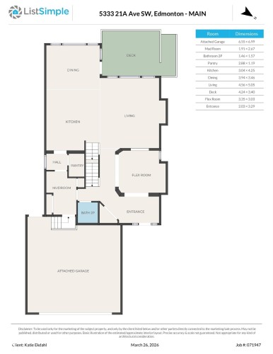 Floor plan - 5333 21A Avenue, Edmonton, AB - Other