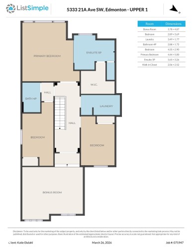 Floor plan - 5333 21A Avenue, Edmonton, AB - Other