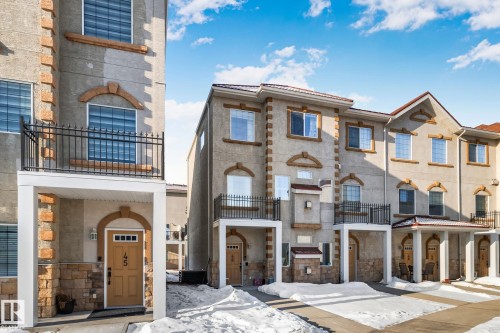 46 13825 155 Avenue, Edmonton, AB - Outdoor With Balcony With Facade