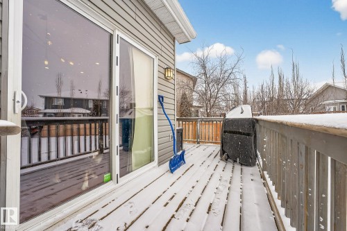 112 Windrose Drive, Leduc, AB - Outdoor With Deck Patio Veranda With Exterior