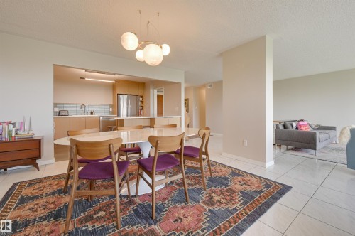602 9929 Saskatchewan Drive, Edmonton, AB - Indoor Photo Showing Dining Room