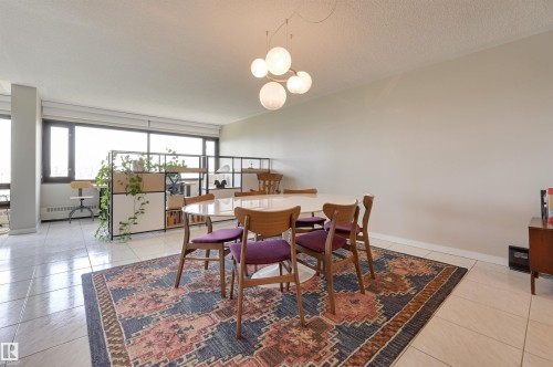 602 9929 Saskatchewan Drive, Edmonton, AB - Indoor Photo Showing Dining Room