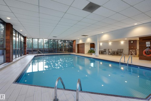 602 9929 Saskatchewan Drive, Edmonton, AB - Indoor Photo Showing Other Room With In Ground Pool