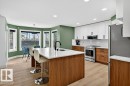 24 Hickory Trail, Spruce Grove, AB  - Indoor Photo Showing Kitchen With Upgraded Kitchen 