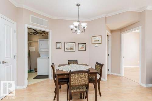 206 8528 82 Avenue, Edmonton, AB - Indoor Photo Showing Dining Room