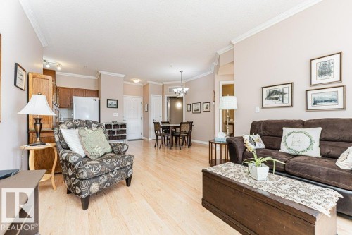 206 8528 82 Avenue, Edmonton, AB - Indoor Photo Showing Living Room