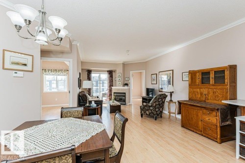 206 8528 82 Avenue, Edmonton, AB - Indoor With Fireplace