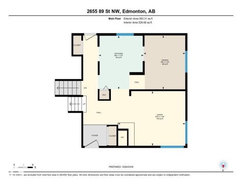 Floor plan - 2655 89 Street, Edmonton, AB - Other