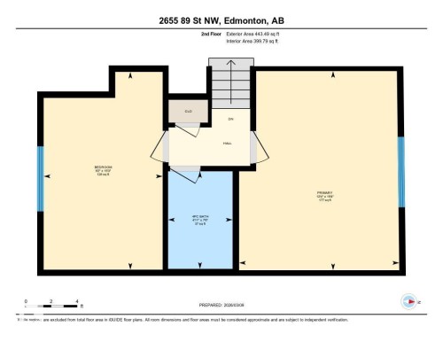 Floor plan - 2655 89 Street, Edmonton, AB - Other