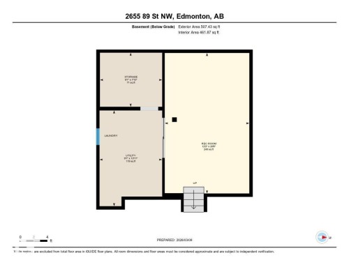 Floor plan - 2655 89 Street, Edmonton, AB - Other