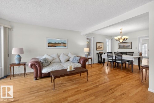 9615 101 Street, Edmonton, AB - Indoor Photo Showing Living Room