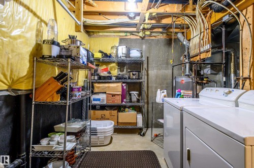 1 30 Levasseur Road, St. Albert, AB - Indoor Photo Showing Laundry Room