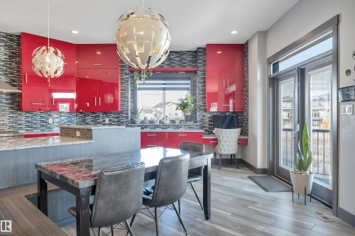 136 Kirpatrick Crescent, Leduc, AB - Indoor Photo Showing Dining Room