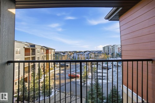 420 3315 James Mowatt Trail, Edmonton, AB - Outdoor With Balcony With Exterior