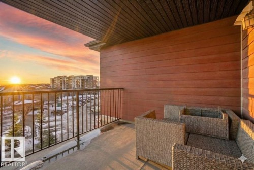 420 3315 James Mowatt Trail, Edmonton, AB - Outdoor With Balcony With Exterior