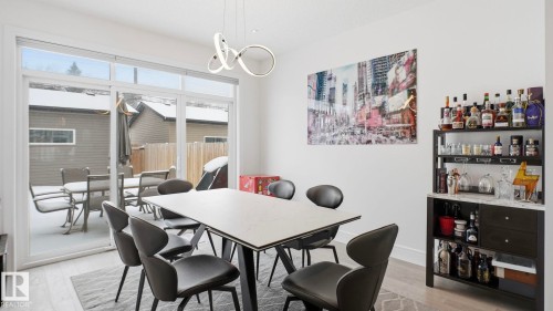 10817 75 Avenue, Edmonton, AB - Indoor Photo Showing Dining Room