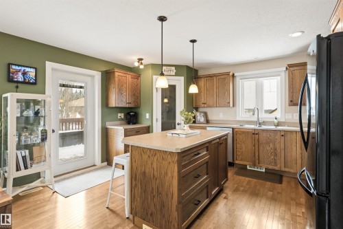 116 Logperch Crescent, Cold Lake, AB - Indoor Photo Showing Kitchen With Double Sink