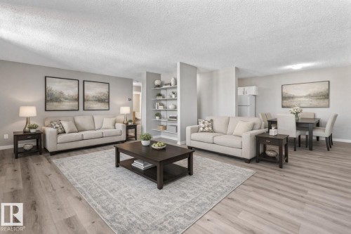 502 10125 109 Street, Edmonton, AB - Indoor Photo Showing Living Room