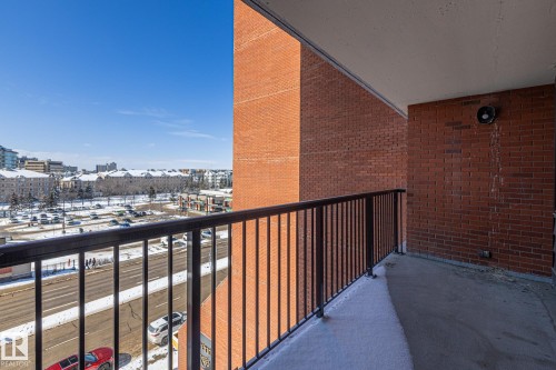 502 10125 109 Street, Edmonton, AB - Outdoor With Balcony With Exterior