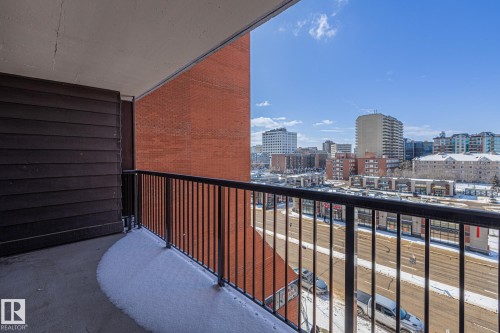 502 10125 109 Street, Edmonton, AB - Outdoor With Balcony With Exterior