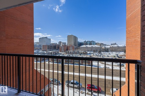502 10125 109 Street, Edmonton, AB - Outdoor With Balcony