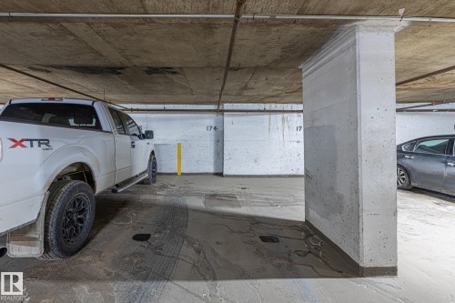 502 10125 109 Street, Edmonton, AB - Indoor Photo Showing Garage