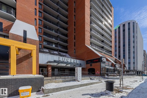 502 10125 109 Street, Edmonton, AB - Outdoor With Balcony