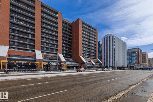 502 10125 109 Street, Edmonton, AB - Outdoor With Balcony