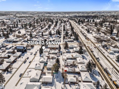 7316 82 Street, Edmonton, AB - Outdoor With View