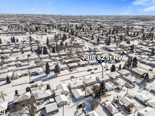 7316 82 Street, Edmonton, AB - Outdoor With View