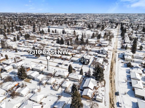 7316 82 Street, Edmonton, AB - Outdoor With View