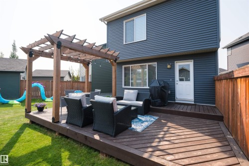 3229 Cherry Crescent, Edmonton, AB - Outdoor With Deck Patio Veranda With Exterior