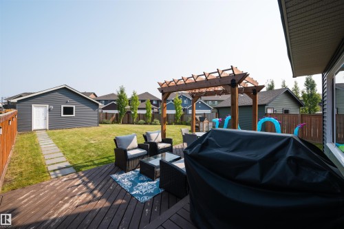3229 Cherry Crescent, Edmonton, AB - Outdoor With Deck Patio Veranda