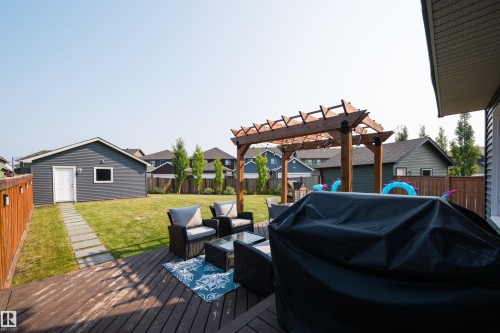 3229 Cherry Crescent, Edmonton, AB - Outdoor With Deck Patio Veranda